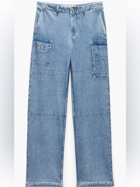 NWOT Rag & Bone Miramar Wide Leg Cargo Pant; Size 24